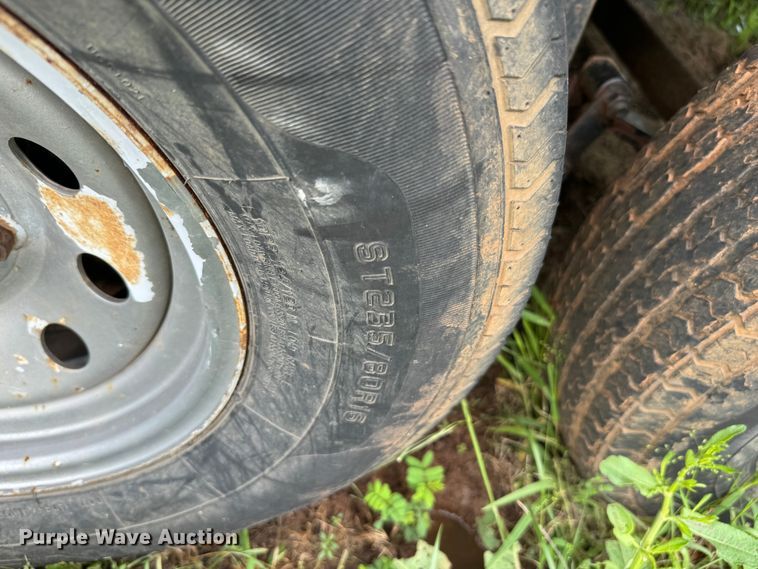 image for item EJ0498 Shop built  equipment trailer