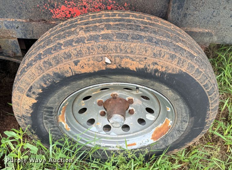 image for item EJ0498 Shop built  equipment trailer