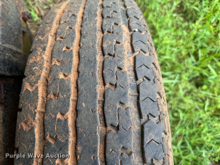 image for item EJ0498 Shop built  equipment trailer