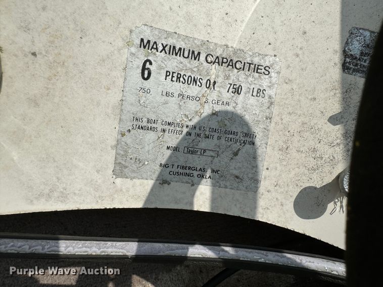 image for item EJ0500 1984 Taylor Marine Jet-Drive 12JE boat