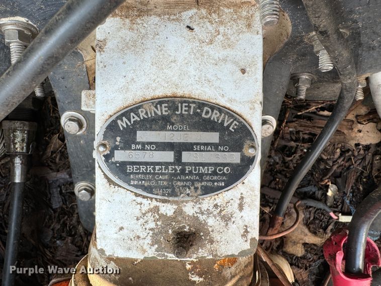 image for item EJ0500 1984 Taylor Marine Jet-Drive 12JE boat