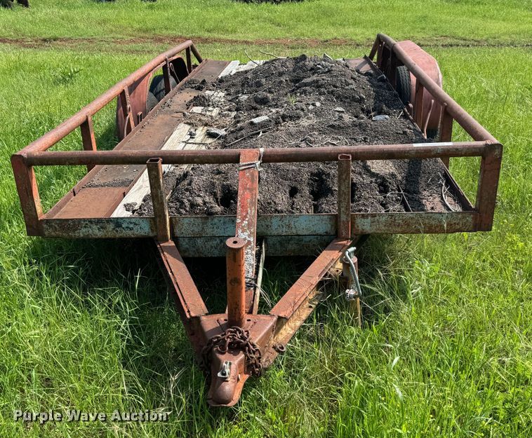 image for item EJ0502 Shop built utility trailer