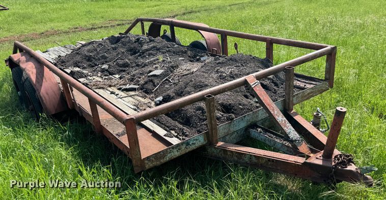 image for item EJ0502 Shop built utility trailer