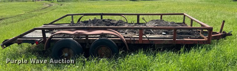 image for item EJ0502 Shop built utility trailer