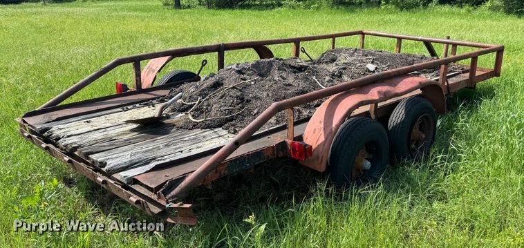 image for item EJ0502 Shop built utility trailer