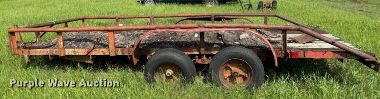 image for item EJ0502 Shop built utility trailer