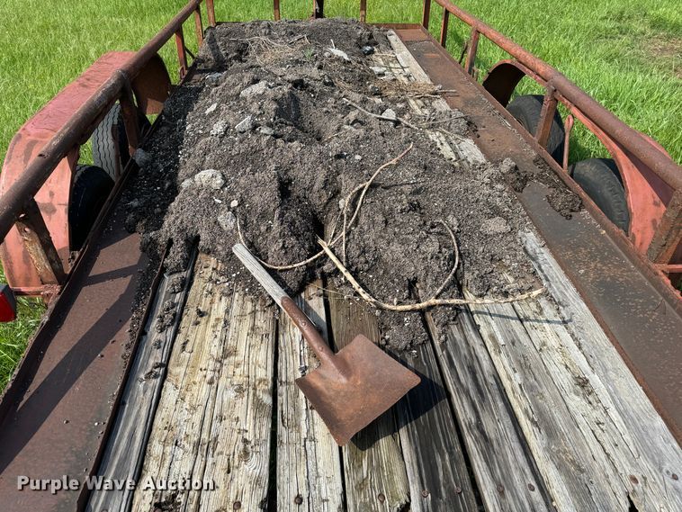 image for item EJ0502 Shop built utility trailer