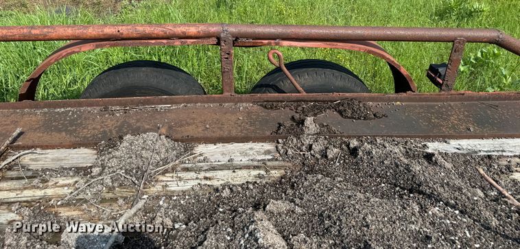 image for item EJ0502 Shop built utility trailer