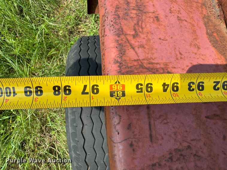 image for item EJ0502 Shop built utility trailer