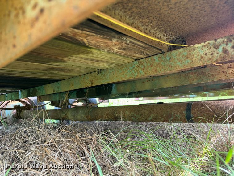 image for item EJ0502 Shop built utility trailer