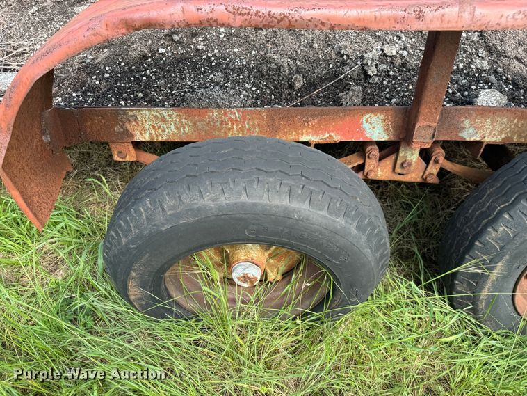 image for item EJ0502 Shop built utility trailer
