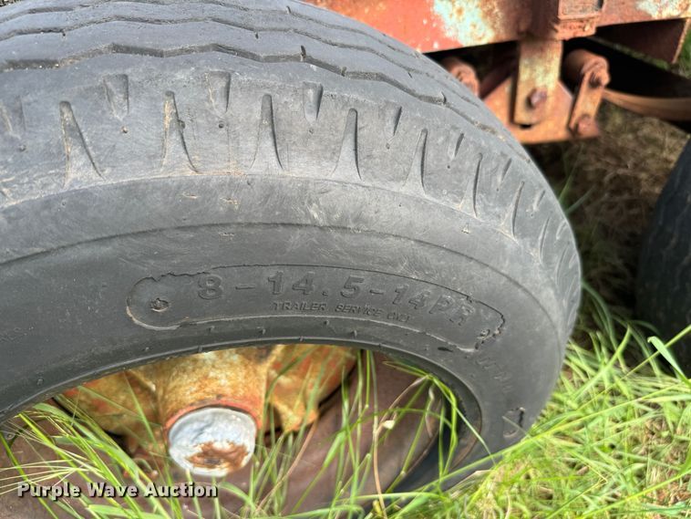 image for item EJ0502 Shop built utility trailer