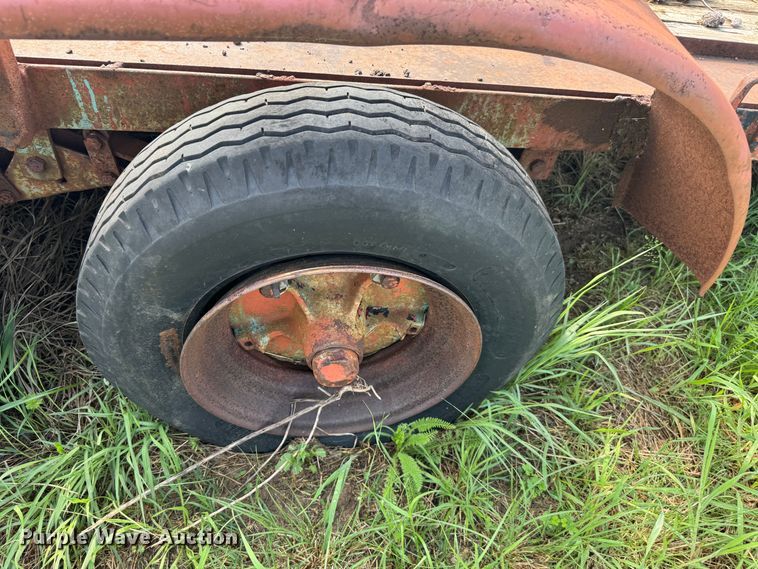 image for item EJ0502 Shop built utility trailer