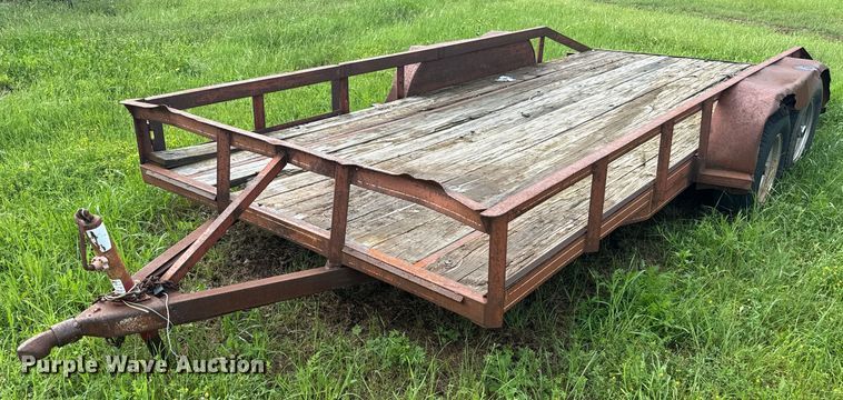 image for item EJ0504 Shop built  utility trailer