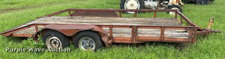 image for item EJ0504 Shop built  utility trailer