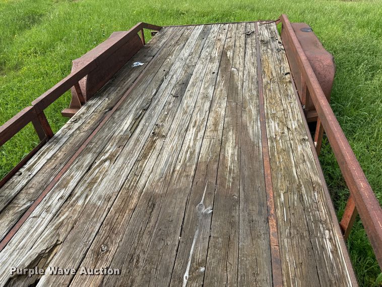 image for item EJ0504 Shop built  utility trailer