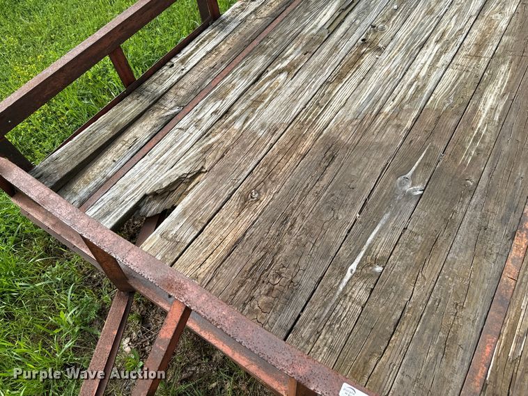 image for item EJ0504 Shop built  utility trailer