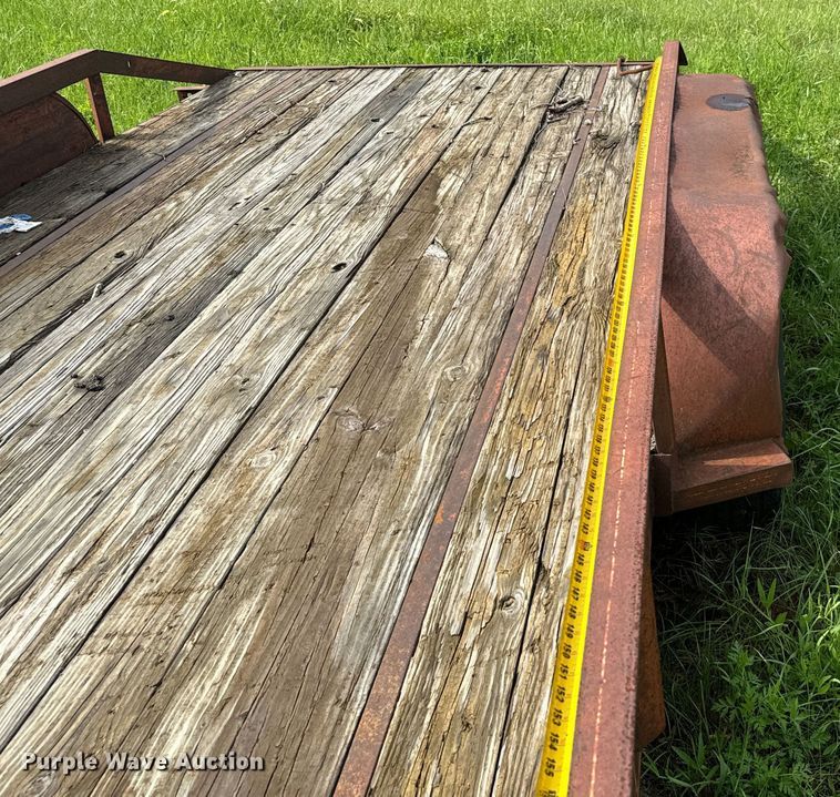 image for item EJ0504 Shop built  utility trailer