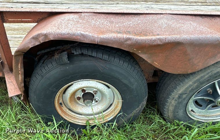 image for item EJ0504 Shop built  utility trailer