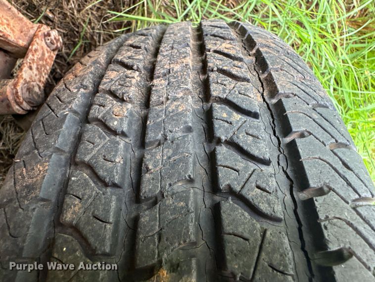 image for item EJ0504 Shop built  utility trailer