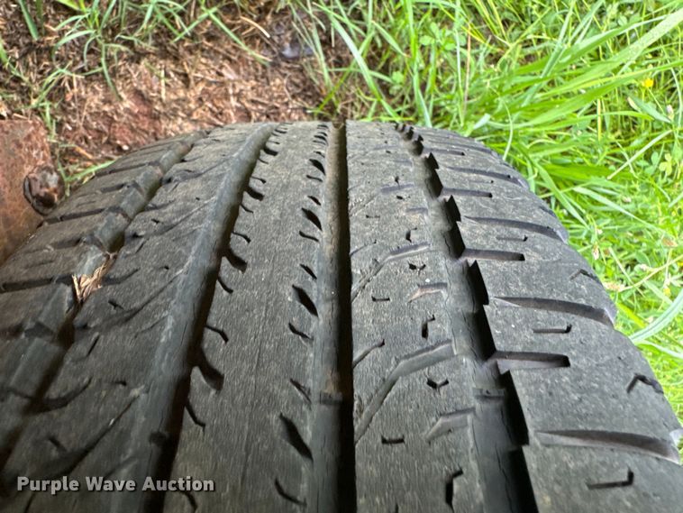 image for item EJ0504 Shop built  utility trailer