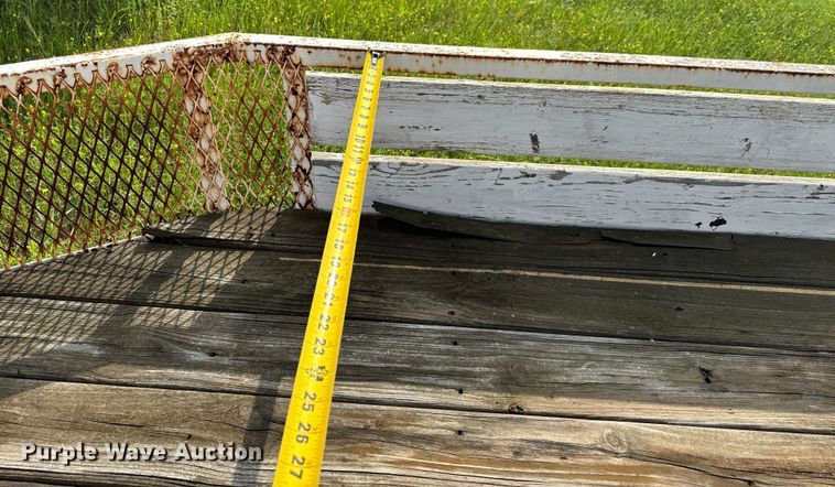 image for item EJ0506 Shop built utility trailer