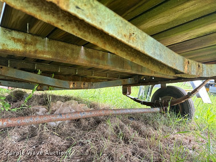 image for item EJ0506 Shop built utility trailer