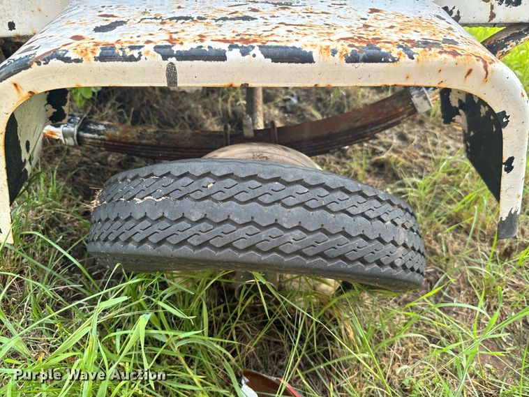 image for item EJ0506 Shop built utility trailer