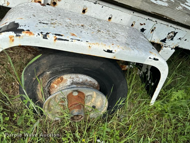 image for item EJ0506 Shop built utility trailer