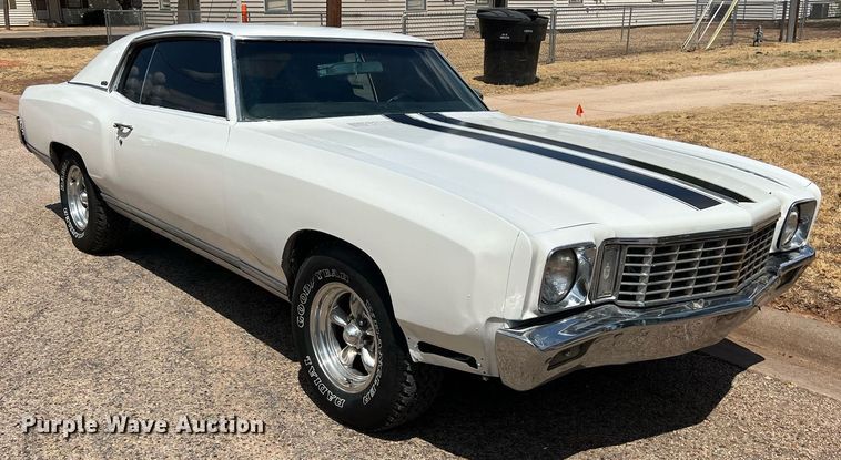 image for item EJ2972 1971 Chevrolet  Monte Carlo 