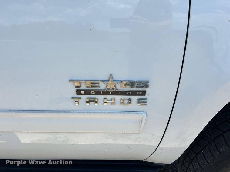 image for item EJ2985 2011 Chevrolet  Tahoe LT Texas Edition SUV