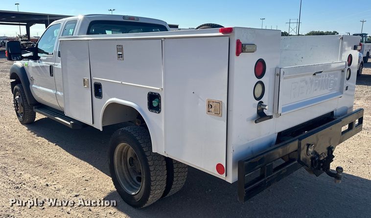 image for item EJ8943 2016 Ford F550 SuperCab utility / service truck 