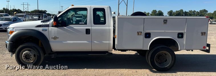 image for item EJ8943 2016 Ford F550 SuperCab utility / service truck 