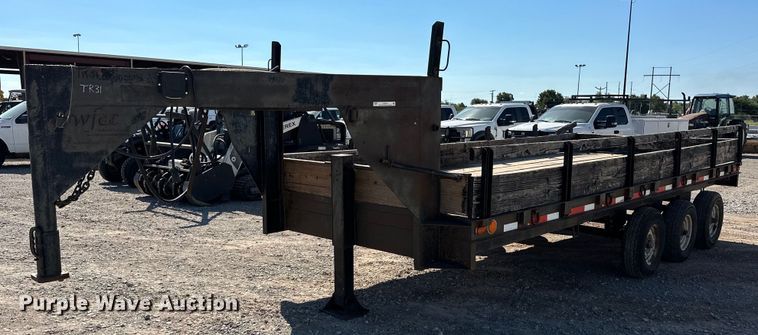 image for item EJ8946 1972 Shop built equipment trailer