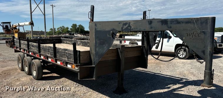 image for item EJ8946 1972 Shop built equipment trailer