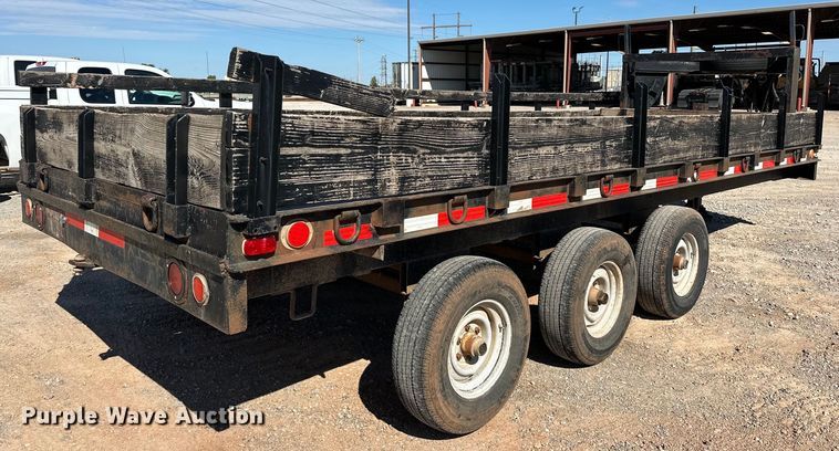 image for item EJ8946 1972 Shop built equipment trailer