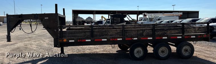 image for item EJ8946 1972 Shop built equipment trailer