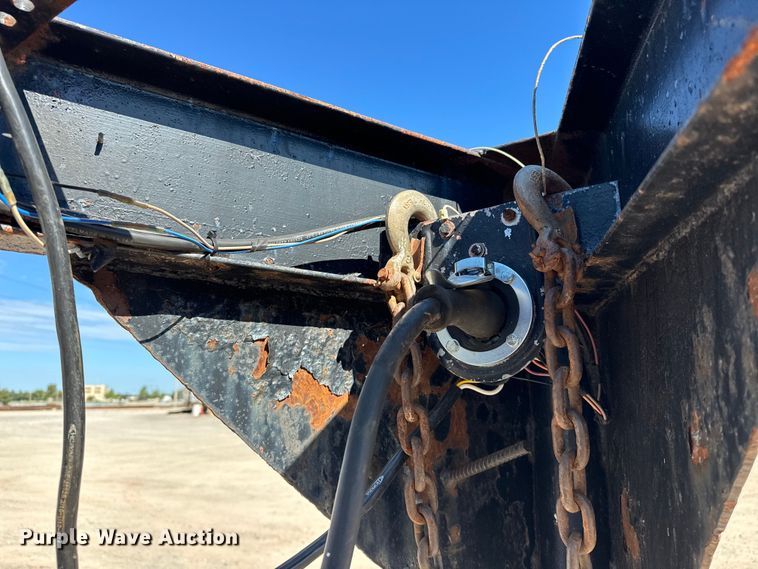 image for item EJ8946 1972 Shop built equipment trailer