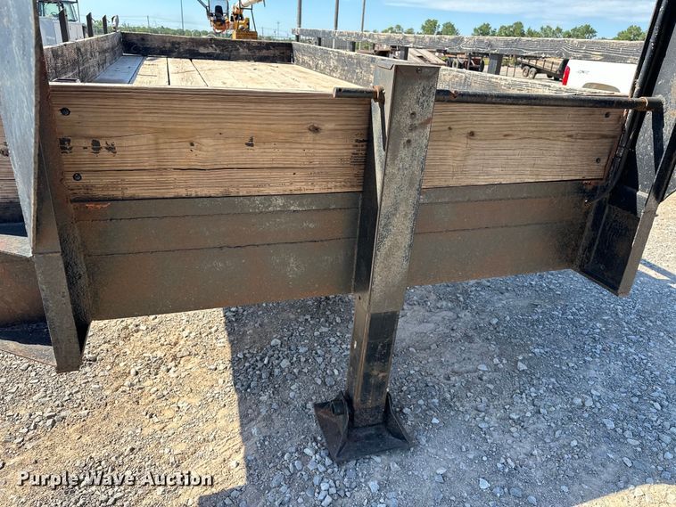 image for item EJ8946 1972 Shop built equipment trailer