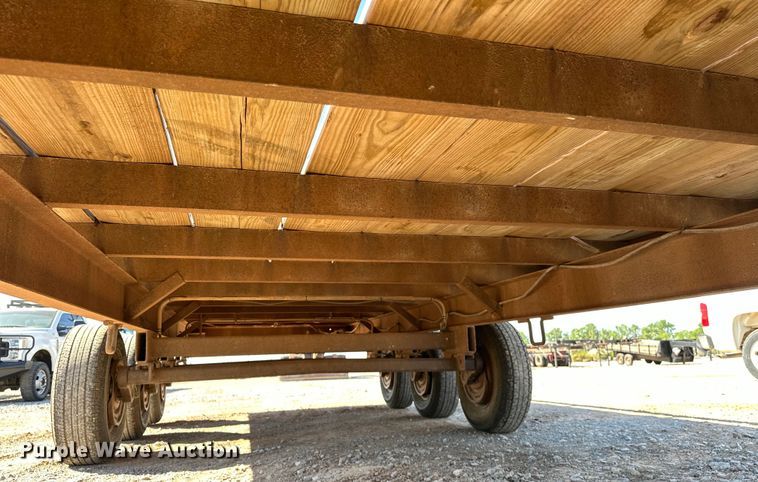 image for item EJ8946 1972 Shop built equipment trailer