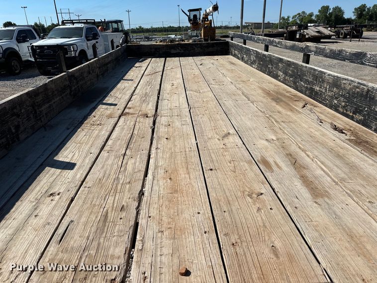 image for item EJ8946 1972 Shop built equipment trailer