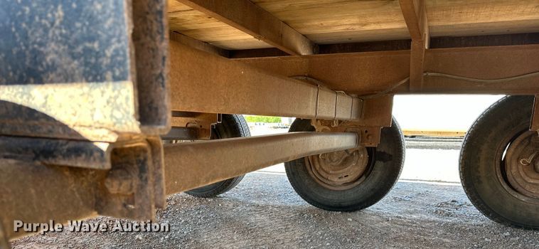 image for item EJ8946 1972 Shop built equipment trailer