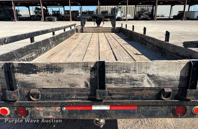 image for item EJ8946 1972 Shop built equipment trailer