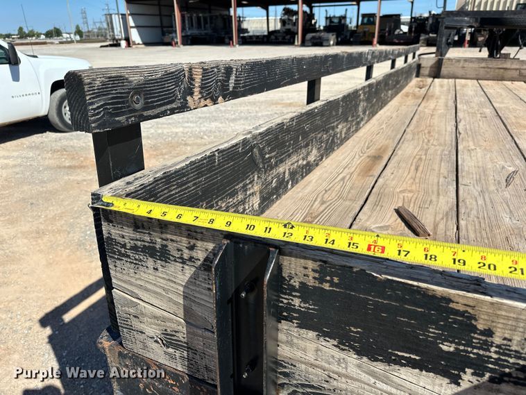 image for item EJ8946 1972 Shop built equipment trailer