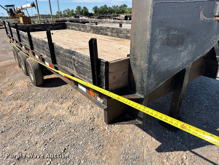 image for item EJ8946 1972 Shop built equipment trailer