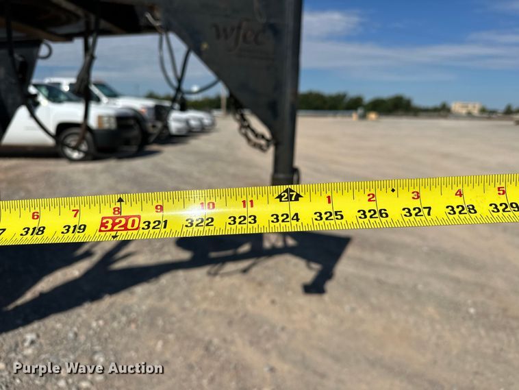 image for item EJ8946 1972 Shop built equipment trailer