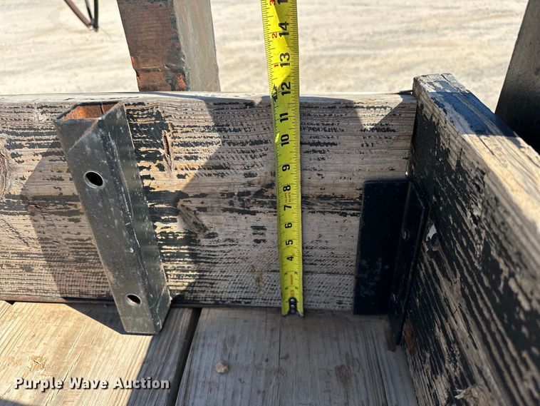 image for item EJ8946 1972 Shop built equipment trailer