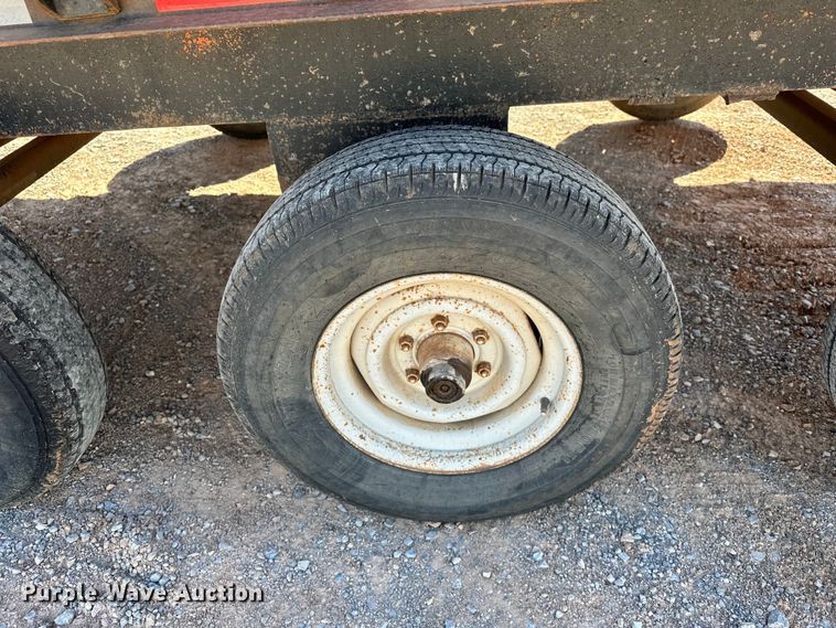 image for item EJ8946 1972 Shop built equipment trailer