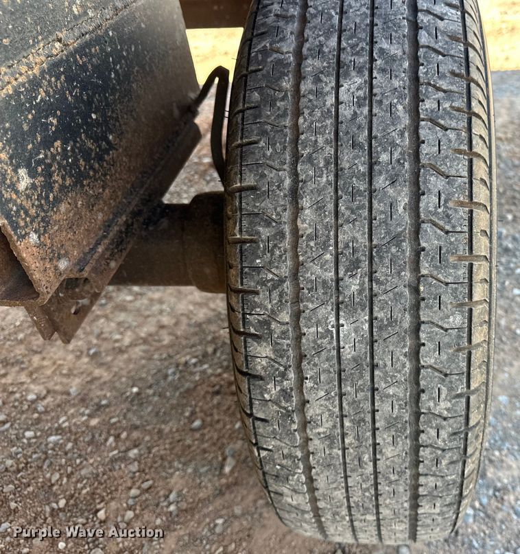 image for item EJ8946 1972 Shop built equipment trailer