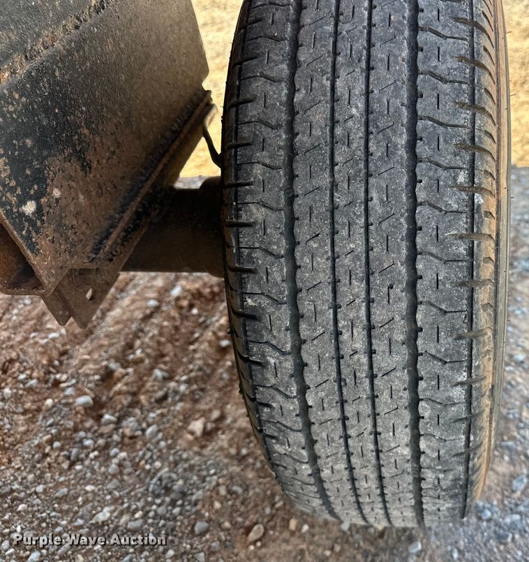 image for item EJ8946 1972 Shop built equipment trailer